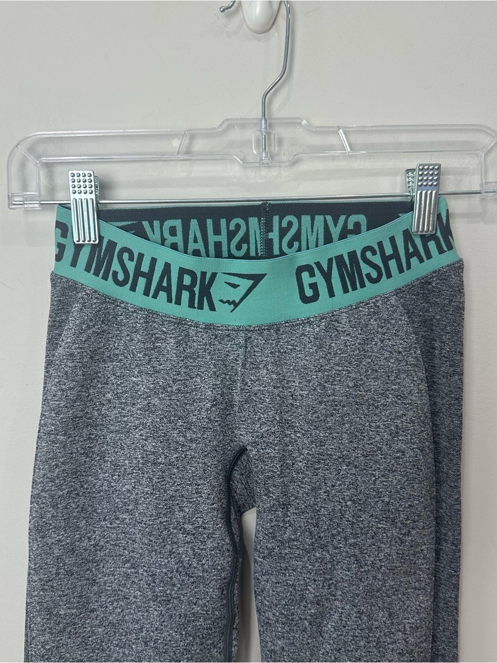 Gymshark Gray Teal Leggings - Picture 3 of 5